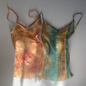 Deadstock Sheer 90s Patterned Tank